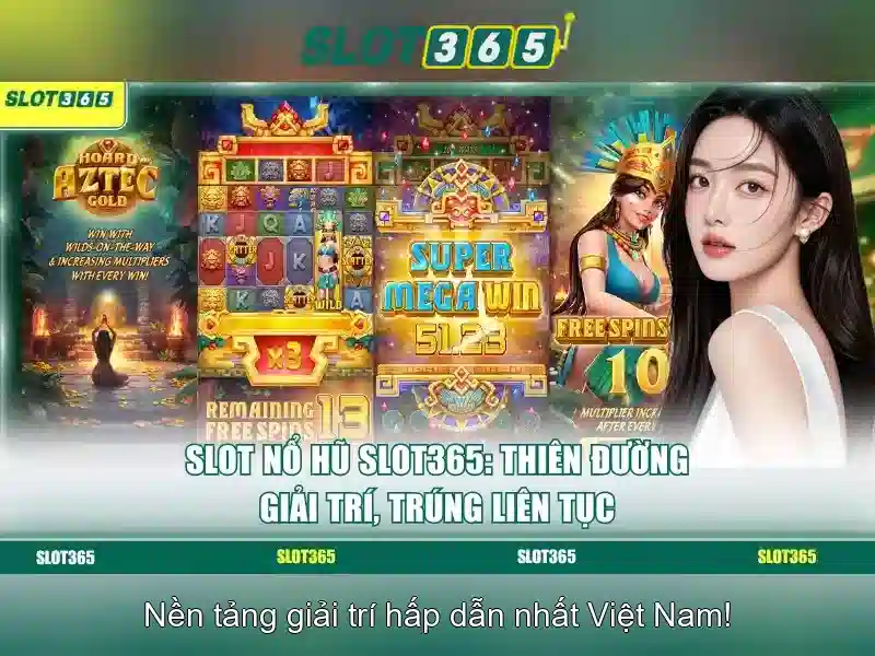 Slot365 – Khám phá thế giới chơi slot trực tuyến