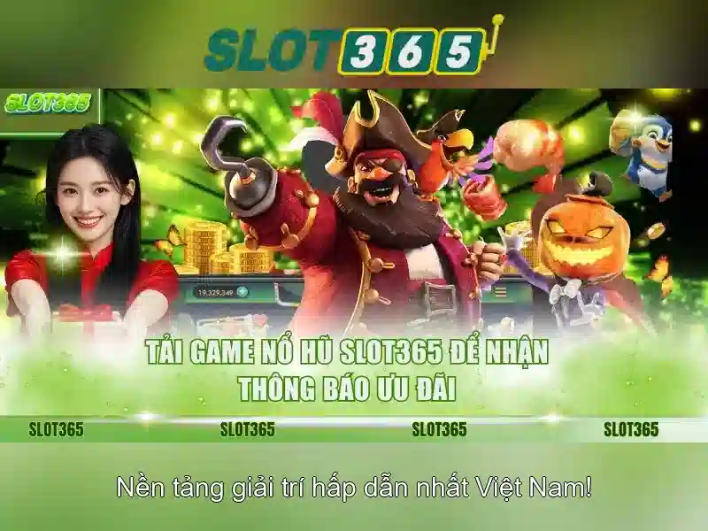 Slot365 - Trải nghiệm máy slot trực tuyến an toàn và hấp dẫn
