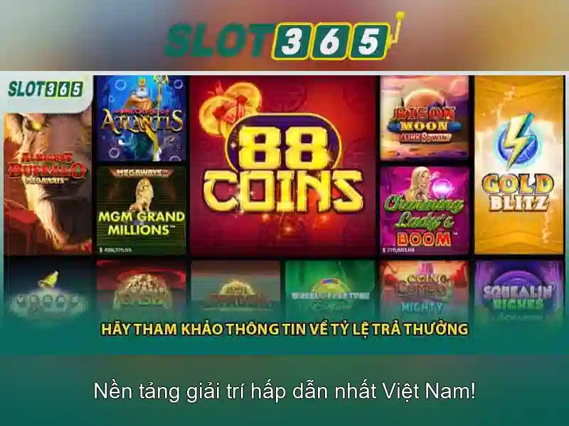 Slot365: Nền tảng máy chơi slot trực tuyến hàng đầu