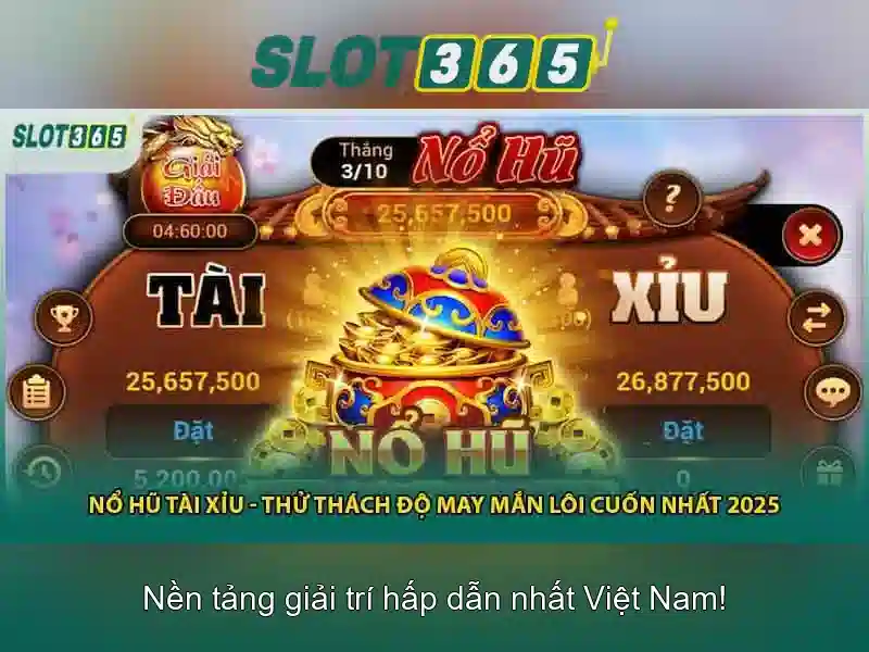 Slot365 - Nền tảng slot trực tuyến đáng tin cậy tại Việt Nam